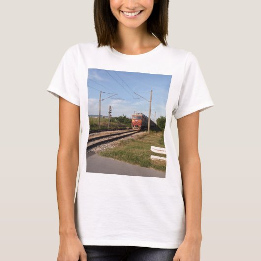 Elektrische trein t-shirt (Voorkant)