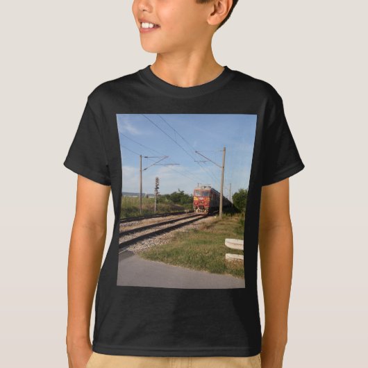 Elektrische trein t-shirt (Voorkant)
