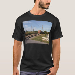 Elektrische trein t-shirt