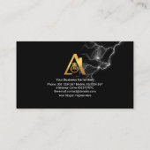 Elektrische trillingen Storm Elektrische Diensten Visitekaartje (Achterkant)