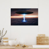 Elektrische ufo poster (Keuken)