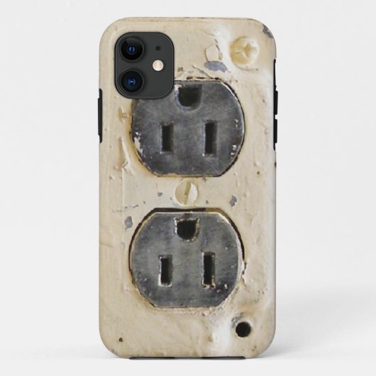 elektrische uitgang Case-Mate iPhone case (Achterkant)