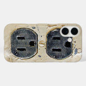 elektrische uitgang Case-Mate iPhone case (Achterkant (horizontaal))