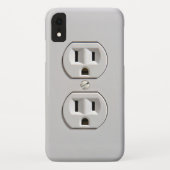 Elektrische uitgang Case-Mate iPhone case (Achterkant)