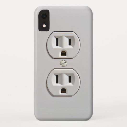 Elektrische uitgang Case-Mate iPhone case (Achterkant)