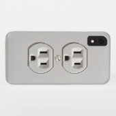 Elektrische uitgang Case-Mate iPhone case (Achterkant (horizontaal))