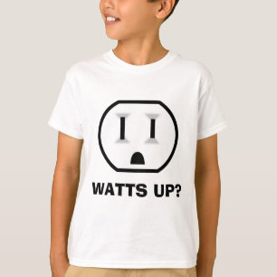 Elektrische uitgang (watt omhoog?) t-shirt