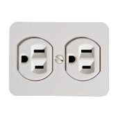 Elektrische uitlaat Fake Magneet (Horizontaal)