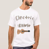 elektrische ukulele t-shirt (Voorkant)