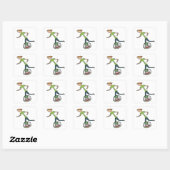 Elektrische Unicycle EUC Vierkante Sticker (Vel)