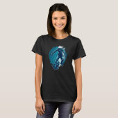 Elektrische Unicycle Skater T-shirt (Voorkant volledig)