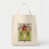 Elektrische ventilatoradvertentie tote bag (Voorkant)