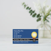 Elektrische verlichting moderne Visitekaartjes (Staand voorkant)