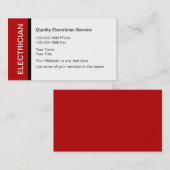 Elektrische Visitekaartjes (Voorkant / Achterkant)
