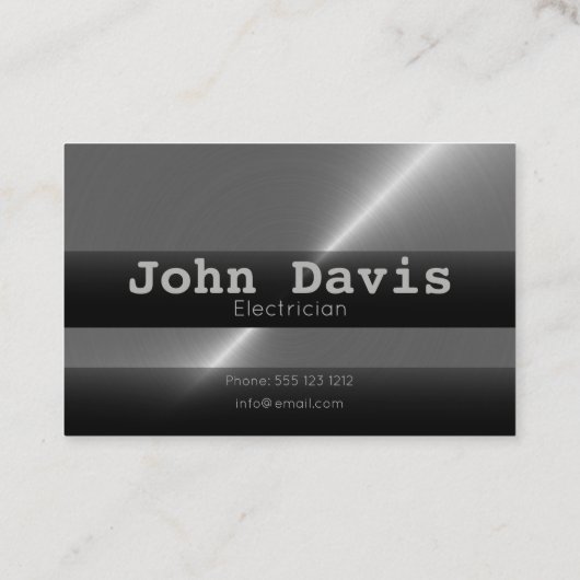 Elektrische visitekaartjes (Achterkant)