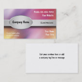 Elektrische Visitekaartjes (Voorkant / Achterkant)