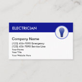 Elektrische Visitekaartjes (Voorkant)