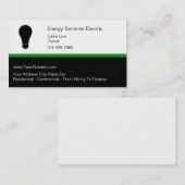 Elektrische Visitekaartjes (Voorkant / Achterkant)