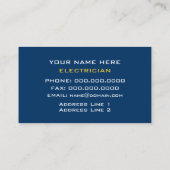 Elektrische Visitekaartjes (Achterkant)