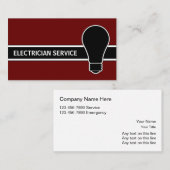 Elektrische Visitekaartjes (Voorkant / Achterkant)