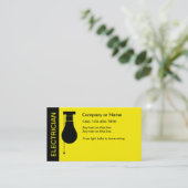 Elektrische Visitekaartjes voor het werken Elektri (Staand voorkant)