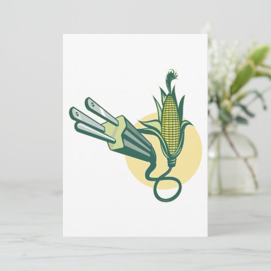 Elektrische voedingskabel kaart (Staand voorkant)