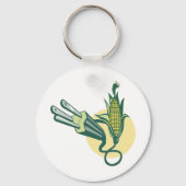 Elektrische voedingskabel sleutelhanger (Achterkant)