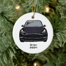 Elektrische voertuig SUV Zwarte Hand getrokken Sch