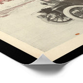 Elektrische voertuigen Motorauto's  afdrukken Poster (Hoek)