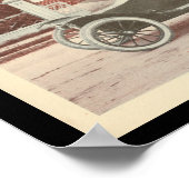 Elektrische voertuigen Motorauto's  afdrukken Poster (Hoek)