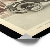 Elektrische voertuigen Motorauto's  afdrukken Poster (Hoek)