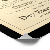 Elektrische voertuigen Motorauto's  Poster (Hoek)