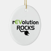 Elektrische voertuigen Rocks - EV Keramisch Ornament (Rechts)