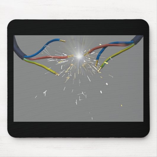 elektrische vonk muismat (Voorkant)