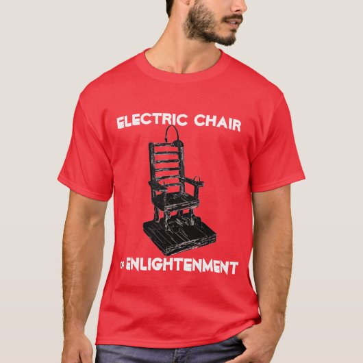 ELEKTRISCHE VOORZITTER VAN VERLICHTING T-SHIRT (Voorkant)