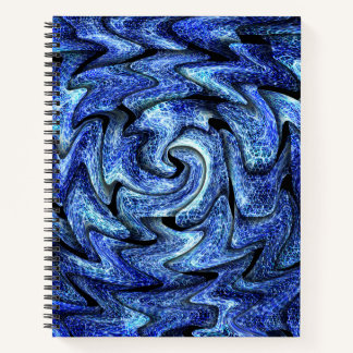 Elektrische Vortex - 8,5 x 11-inch spirale laptop Notitieboek
