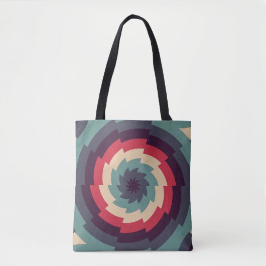 elektrische vortex caleidoscoop tote bag (Voorkant)