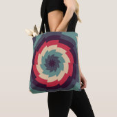 elektrische vortex caleidoscoop tote bag (Dichtbij)