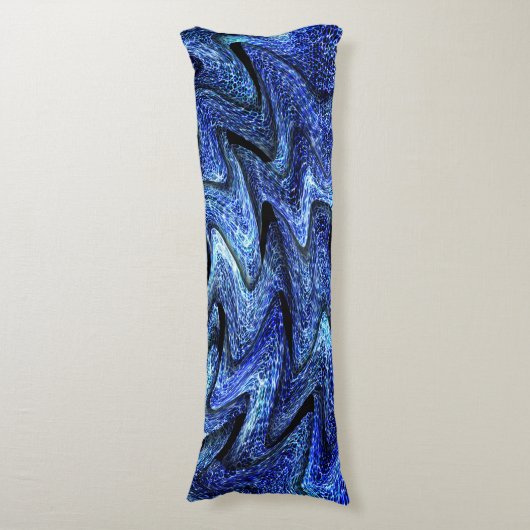 Elektrische vortex - Lichaamslang Lichaamskussen (Voorkant Verticaal)