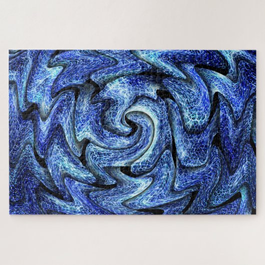 Elektrische Vortex - Puzzle Legpuzzel (Horizontaal)