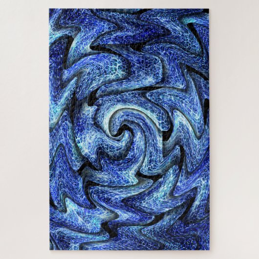 Elektrische Vortex - Puzzle Legpuzzel (Verticaal)