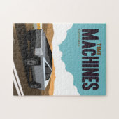 Elektrische vrachtwagen legpuzzel (Horizontaal)