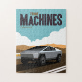 Elektrische vrachtwagen legpuzzel (Verticaal)