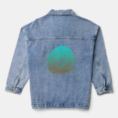 elektrische waas denim jacket (Achterkant)