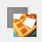 Elektrische wafels magneet (Voorkant / Achterkant)