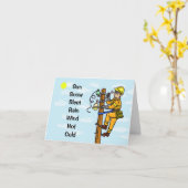 Elektrische Wenskaart Kaart (Gele Bloem)