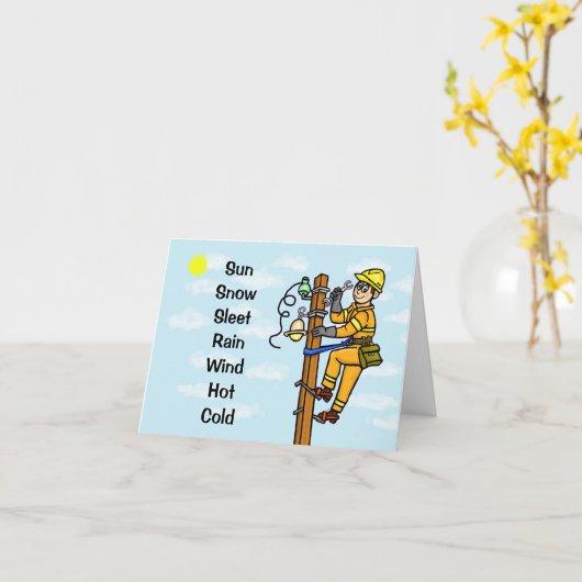 Elektrische Wenskaart Kaart (Gele Bloem)