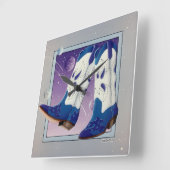 Elektrische Westerne schuifwielkaartjes voor cowbo Vierkante Klok (Hoek)