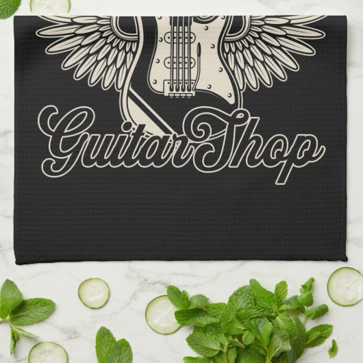 Elektrische Wings Guitarist Persoonlijke Guitar Sh Theedoek (Gevouwen)