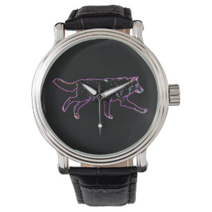 Elektrische wolf horloge